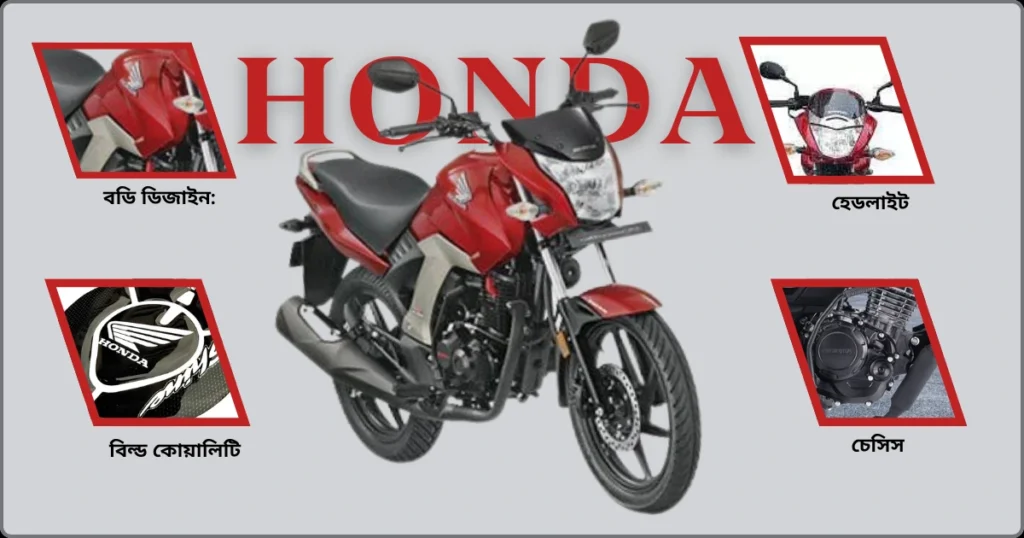 Honda CB Unicorn 150 ডিজাইন